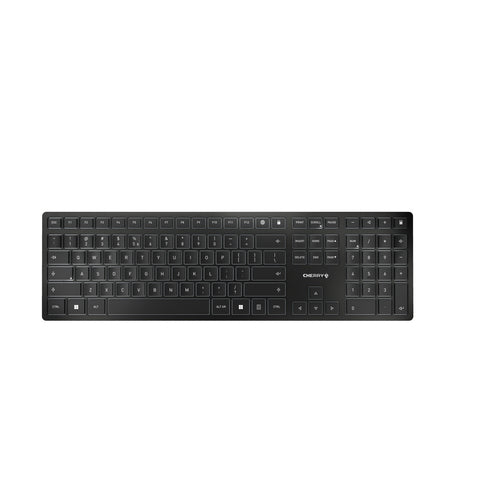 CHERRY KW 9100 SLIM keyboard Universal RF Wireless + Bluetooth QWERTY English Black CHERRY KW 9100 SLIM keyboard Universal RF Wireless + Bluetooth QWERTY English Black